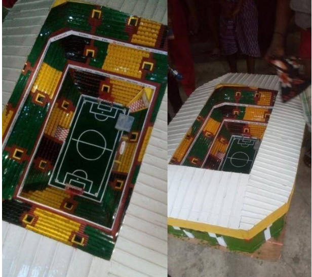 JSS 2 Boy Constructs a Fully Equipped Stadium in Aba