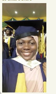 UNIOSUN Overall Best Student : Maryam Kikelomo Adegbite