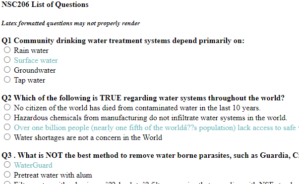 NSC206 Tma Answers (NOUN)